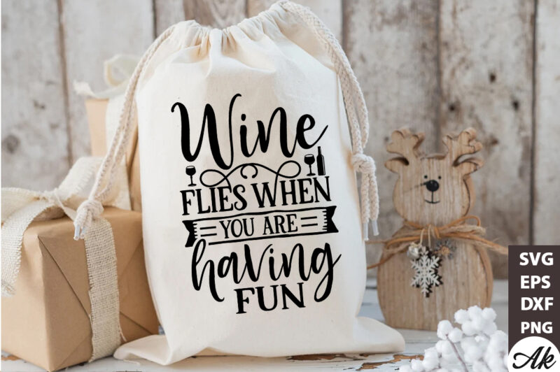 Christmas Wine Bag SVG Bundle