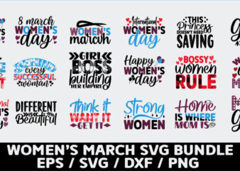 Women’s march SVG Bundle