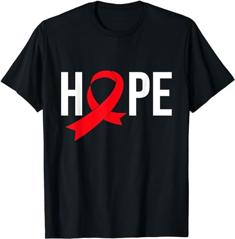 World Aids Day Costume Aids Hope HIVAIDS Awareness T-Shirt