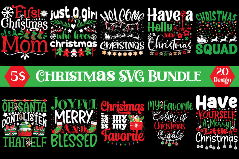 Christmas SVG Bundle