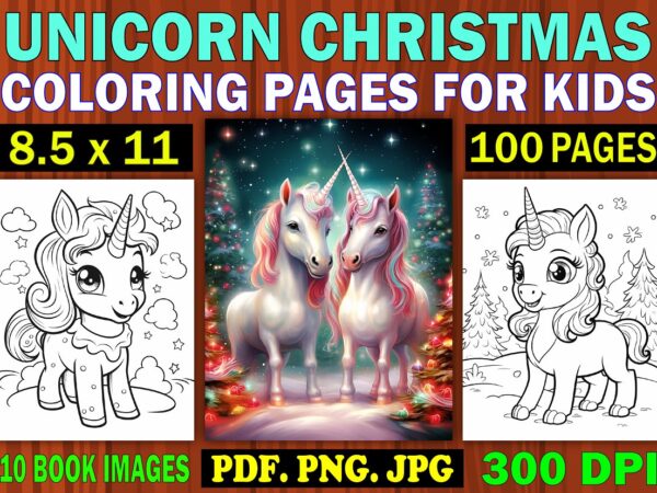 Children's Color by Number Printable Fantasy Princess, Unicorn PDF