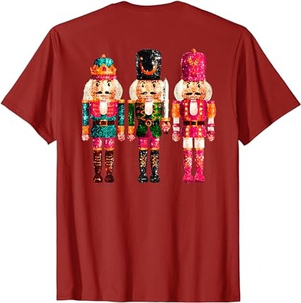 Sequin nutcracker t-shirt