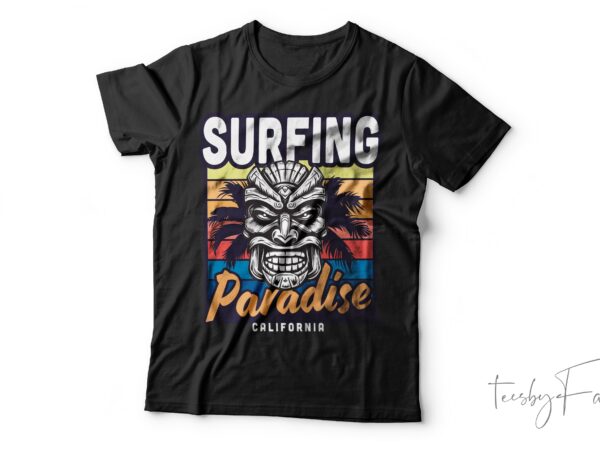 Suffering paradise| t-shirt design for sale