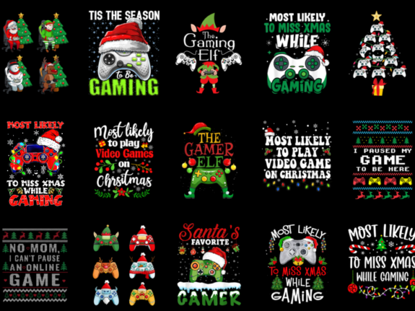 15 christmas gaming shirt designs bundle for commercial use part 5, christmas gaming t-shirt, christmas gaming png file, christmas gaming digital file, christmas gaming gift, christmas gaming download, christmas gaming design amz