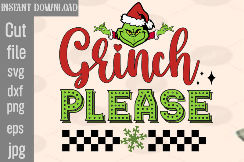 Grinch Christmas T-shirt Bundle,Lady Grinch PNG,Santa Grinch PNG , Barbie Grinch ,Green Girl Grinch , Christmas Grinch PNG , Grinch Decor, S