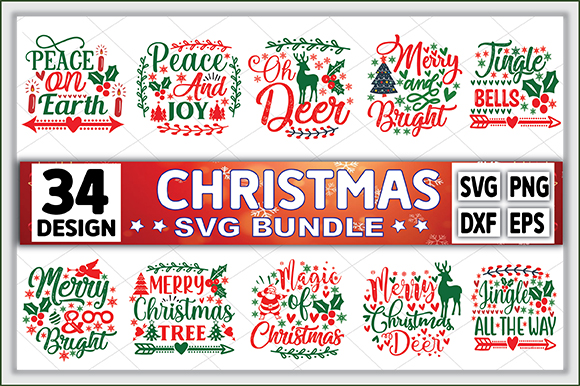 Christmas bundle, christmas svg bundle, christmas saying svg, christmas clip art, cricut, silhouette cut file, funny christmas svg bundle t shirt vector file