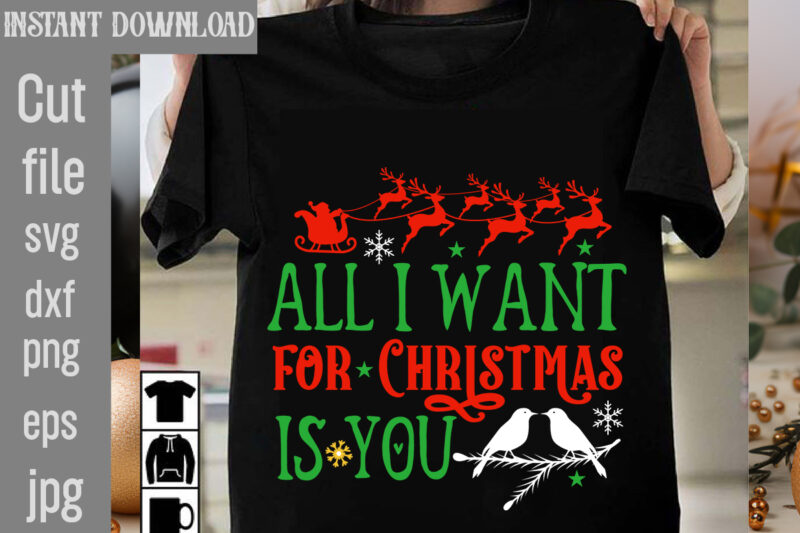 Christmas T-shirt Designs Bundle, 20 Designs,On Sell Designs,Christmas Designs Bundle,Christmas SVG Design, Christmas Tree Bundle, Christmas