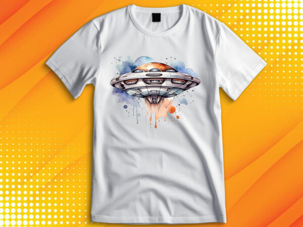 Alien spaceship t-shirt