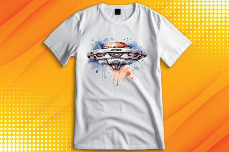 Alien Spaceship T-Shirt