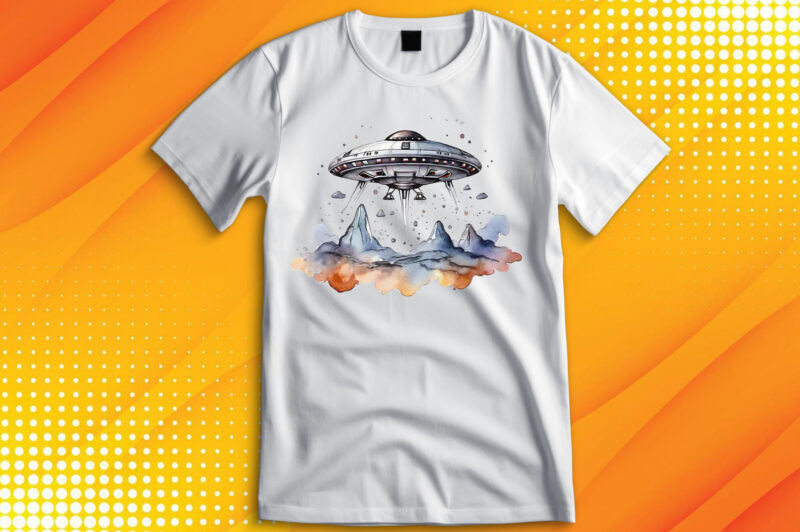 Alien Spaceship T-Shirt