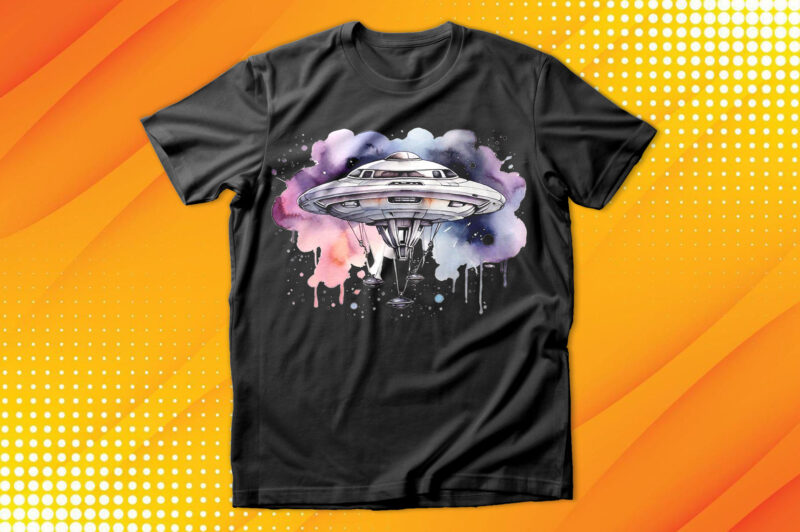 Alien Spaceship T-Shirt