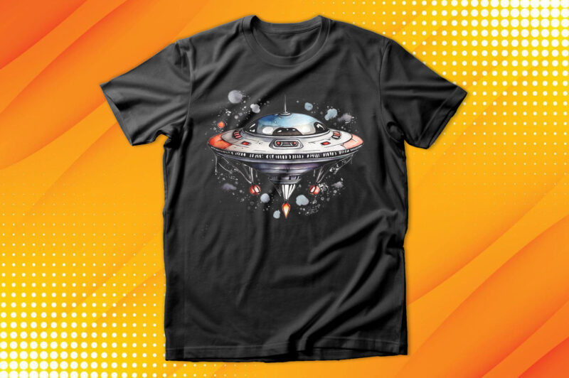 Alien Spaceship T-Shirt