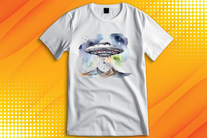 Alien Spaceship T-Shirt