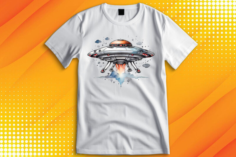 Alien Spaceship T-Shirt