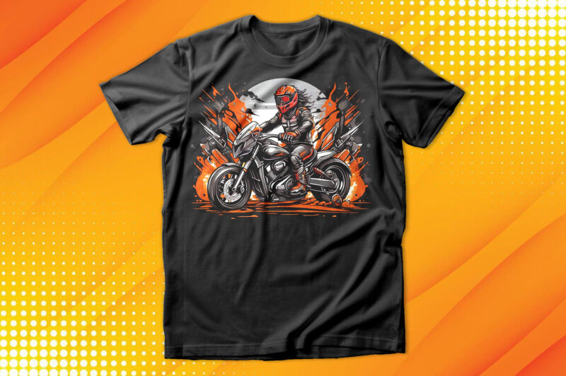 Motorcycle Rider T-Shirt