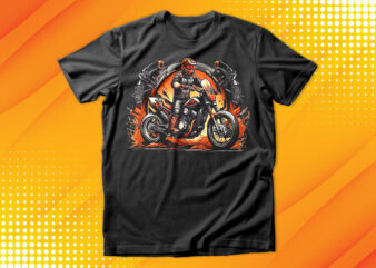 Motorcycle Rider T-Shirt