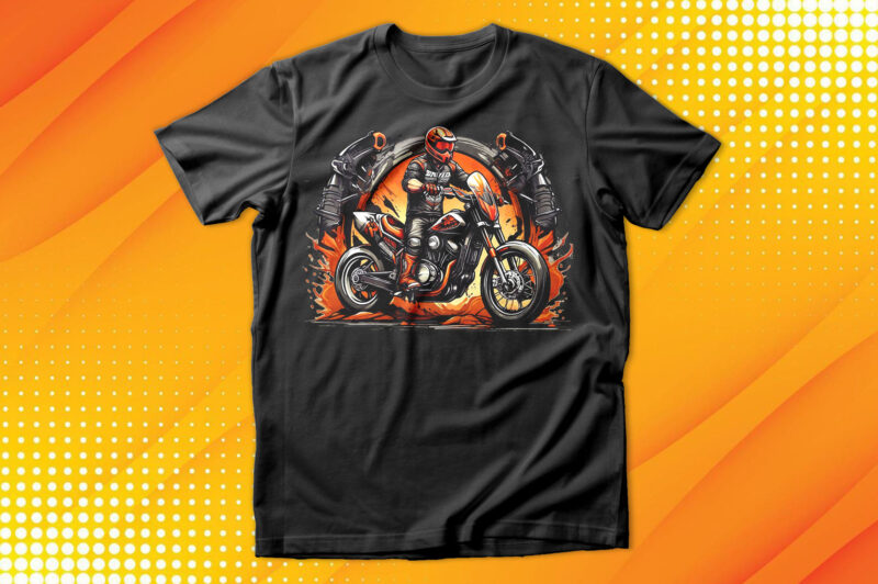 Motorcycle Rider T-Shirt