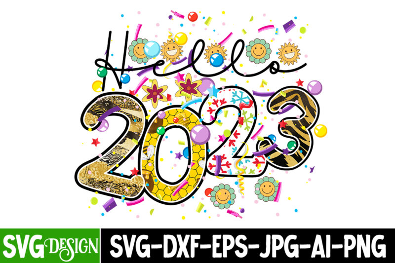 New Year 2024 T-Shirt Design Mega Bundle,New Year T-Shirt Design, New Year 2024 SVG Bundle | Happy New Year 2024 | New Year Sublimation