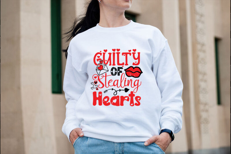 Guilty of Stealing Hearts SVG design,Guilty of Stealing Hearts SVG cut file, Valentines svg bundle design, Valentines Day Svg design, Happy