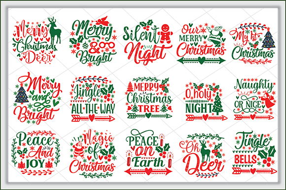 Christmas Bundle, Christmas svg Bundle, Christmas saying svg, Christmas clip art, cricut, silhouette cut file, funny Christmas svg Bundle