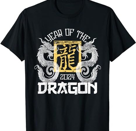 2024 year of the dragon chinese zodiac chinese new year t-shirt