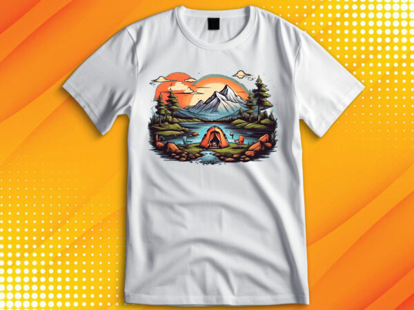 Mountain river t-shirt