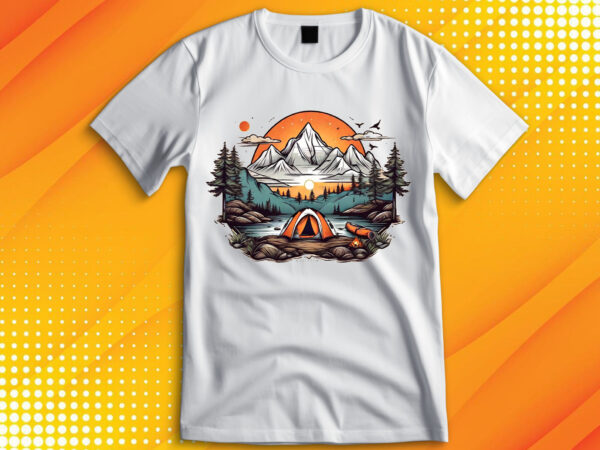 Mountain river t-shirt