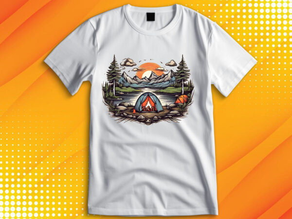 Mountain river t-shirt