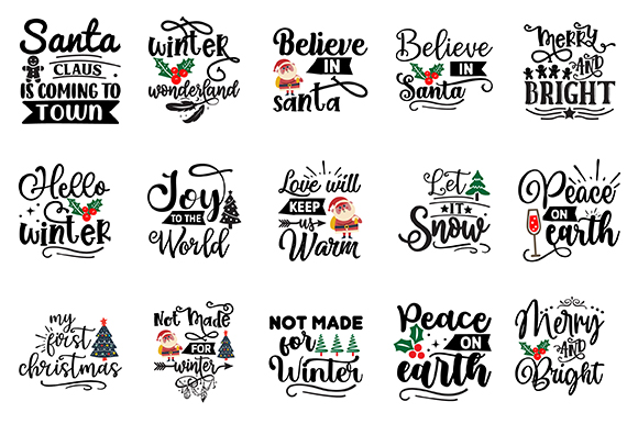 Christmas Bundle, Christmas svg Bundle, Christmas saying svg, Christmas clip art, cricut, silhouette cut file, funny Christmas svg Bundle