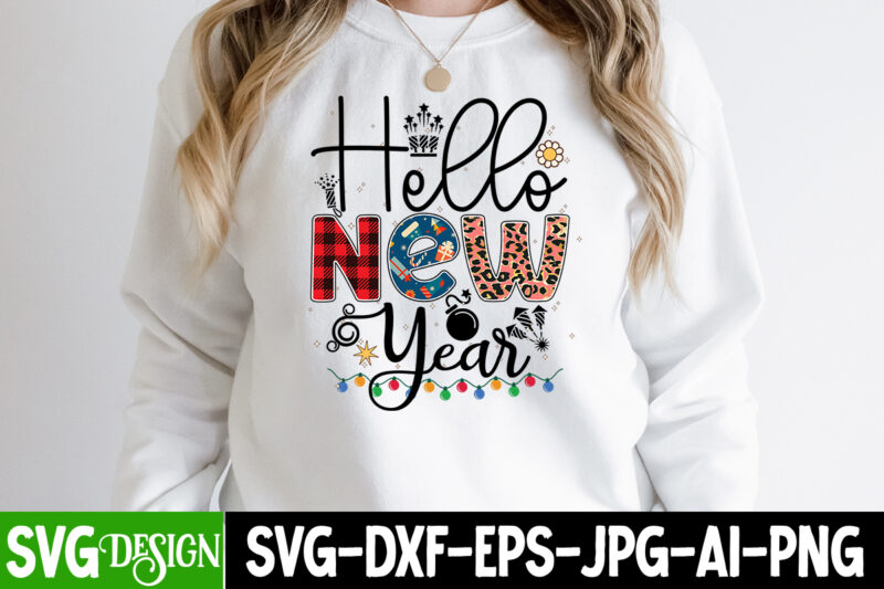 New Year 2024 T-Shirt Design Mega Bundle,New Year T-Shirt Design, New Year 2024 SVG Bundle | Happy New Year 2024 | New Year Sublimation