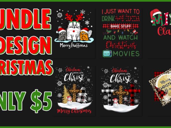 Bundle christmas jesus cross mimi claus fluff cat 6 design png shirt