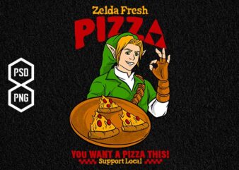 fresh pizza