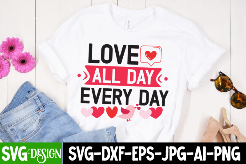 Valentine’s Day SVG bundle, Happy Valentine’s Day T-Shirt Design , Valentine Quotes, New Quotes, bundle svg, Valentine day, Love, Retro Vale