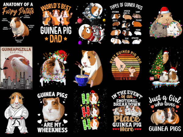 15 guinea pig shirt designs bundle for commercial use part 5, guinea pig t-shirt, guinea pig png file, guinea pig digital file, guinea pig g