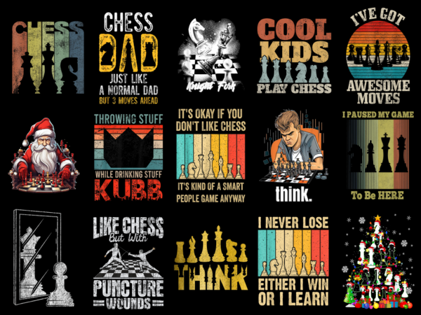 15 chess shirt designs bundle for commercial use part 5, chess t-shirt, chess png file, chess digital file, chess gift, chess download, ches