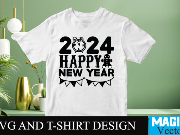 2024 happy new year svg cut file