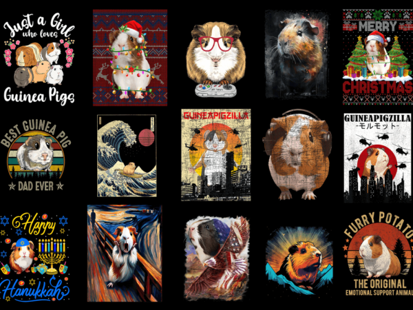 15 guinea pig shirt designs bundle for commercial use part 7, guinea pig t-shirt, guinea pig png file, guinea pig digital file, guinea pig g