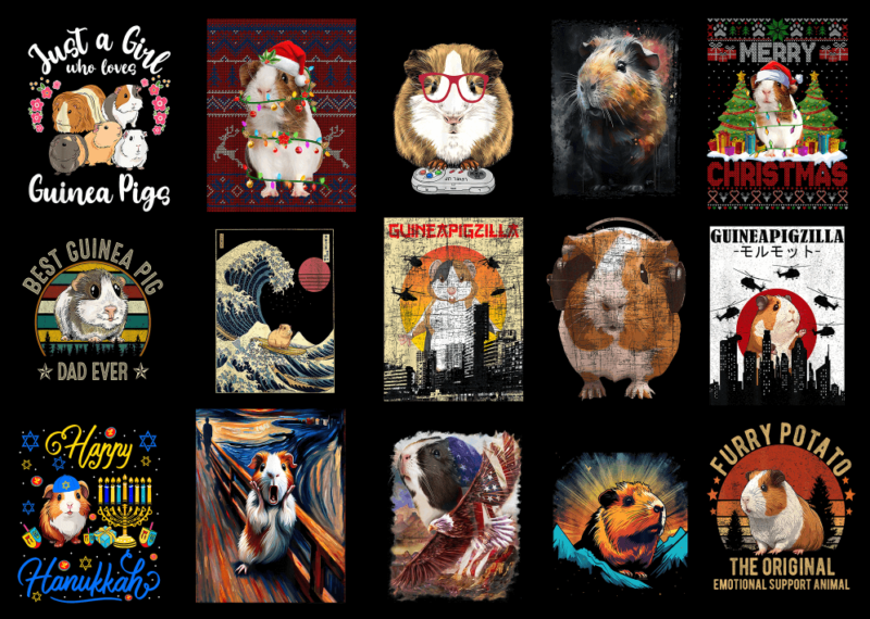 15 Guinea Pig Shirt Designs Bundle For Commercial Use Part 7, Guinea Pig T-shirt, Guinea Pig png file, Guinea Pig digital file, Guinea Pig g