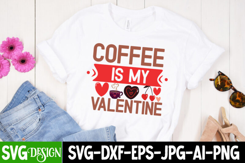 Valentine’s Day T-Shirt Design Bundle, Happy Valentine’s Day T-Shirt Design, Valentine SVG Bundle, Valentine’s Day Sublimation PNG, Love