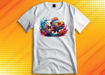 Big Fish Catching T-Shirt