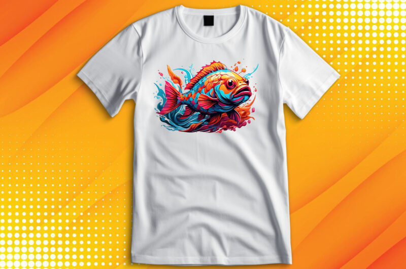 Big Fish Catching T-Shirt