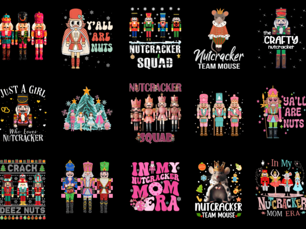 15 nutcracker christmas shirt designs bundle for commercial use part 8, nutcracker christmas t-shirt, nutcracker christmas png file, nutcrac