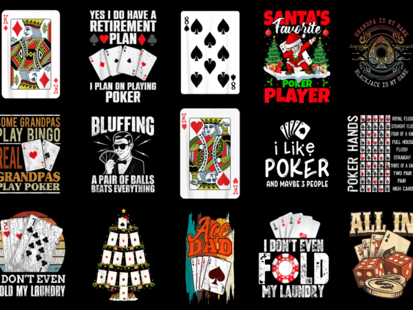 15 poker shirt designs bundle for commercial use part 8, poker t-shirt, poker png file, poker digital file, poker gift, poker download, poke