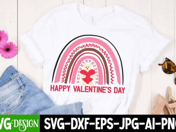 Happy valentine’s day t-shirt design, happy valentine’s day svg cut file, valentine quotes, new quotes, bundle svg, valentine day, love, ret