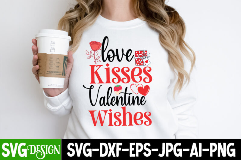 Valentine’s Day T-Shirt Design Bundle, Happy Valentine’s Day T-Shirt Design, Valentine SVG Bundle, Valentine’s Day Sublimation PNG, Love