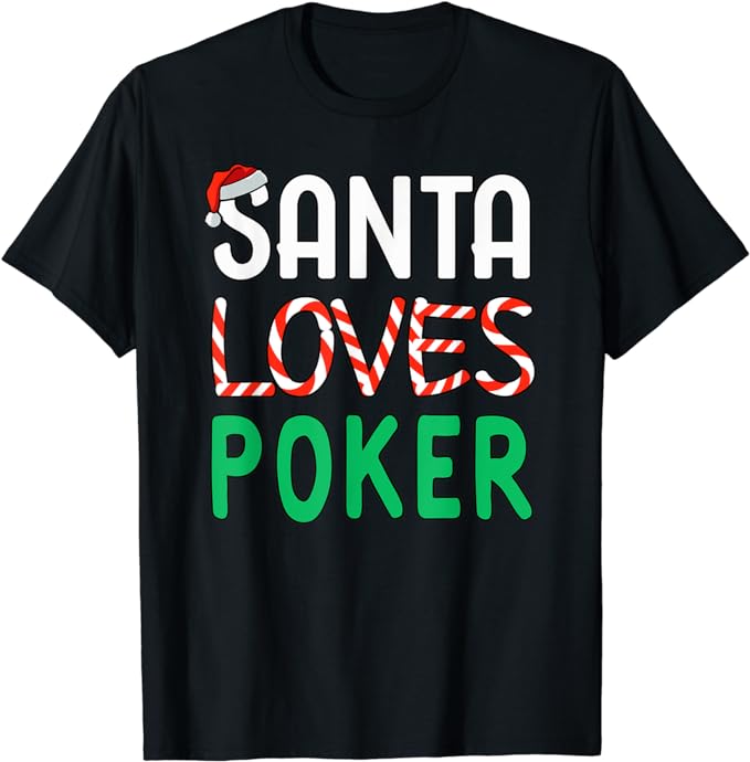 15 Poker Christmas Shirt Designs Bundle For Commercial Use Part 2 AMZ, Poker Christmas T-shirt, Poker Christmas png file, Poker Christmas di