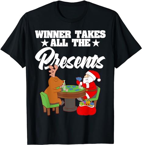 15 Poker Christmas Shirt Designs Bundle For Commercial Use Part 1 AMZ, Poker Christmas T-shirt, Poker Christmas png file, Poker Christmas di