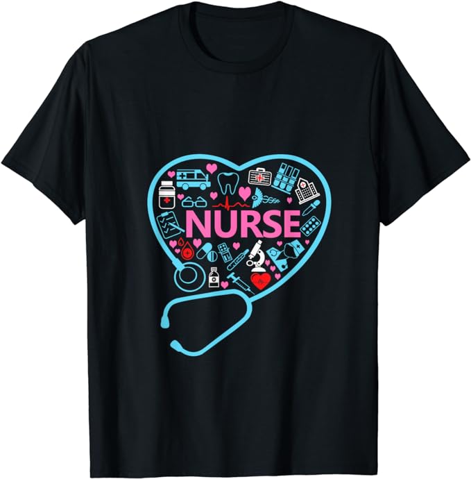 15 Nurse Valentine Shirt Designs Bundle For Commercial Use Part 2, Nurse Valentine T-shirt, Nurse Valentine png file, Nurse Valentine digita