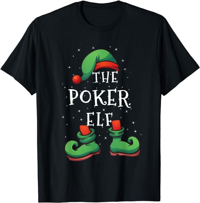 15 Poker Christmas Shirt Designs Bundle For Commercial Use Part 2 AMZ, Poker Christmas T-shirt, Poker Christmas png file, Poker Christmas di