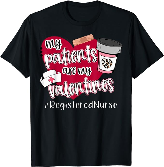 13 Nurse Valentine Shirt Designs Bundle For Commercial Use Part 10, Nurse Valentine T-shirt, Nurse Valentine png file, Nurse Valentine digit